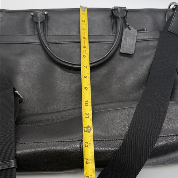 Black Leather Men's Bag - Picture 12 of 14